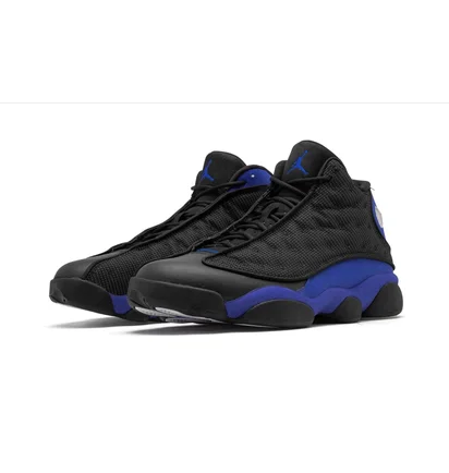 Кроссовки мужские Air Jordan 13 Retro Black 414571-040