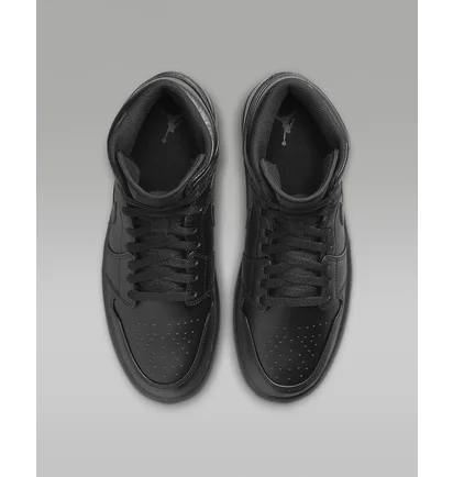 Кросівки чоловічі Air Jordan 1 Mid Black 5554724-093