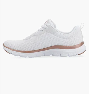 Кроссовки женские Skechers Flappeal 4.0-Brilliant Wht Ros White 149303-WTRG