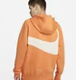 Худі чоловіче Nike Sportswear Swoosh Tech Fleece Orange DD8222-808