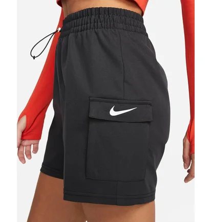 Шорты женские Nike Nsw Swsh Short Wvn Su Black FJ4887-010