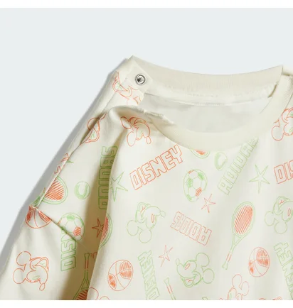 Спортивный костюм детский Adidas Disney Mickey Mouse Beige/Green JL9170
