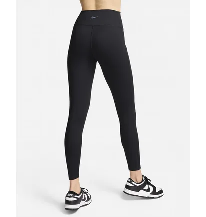 Леггинсы женские Nike One High-Waisted 7/8 Leggings With Pockets Black FN3241-010