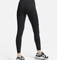 Леггинсы женские Nike One High-Waisted 7/8 Leggings With Pockets Black FN3241-010