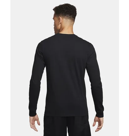 Лонгслів чоловічий Nike T-Shirtlebron Black FQ4908-010