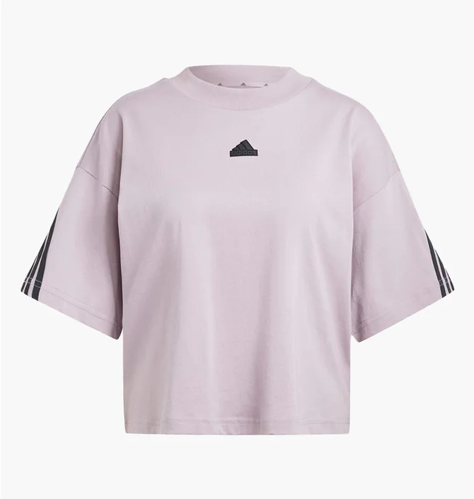 Футболка женская Adidas Future Icons 3-Stripes Violet IS3613