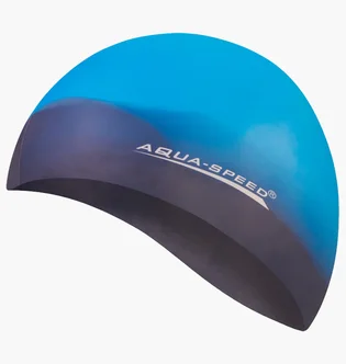 Шапочка для плавания Aqua speed Bunt 4062 Light Blue/Black 113-69