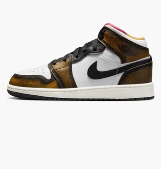 Кроссовки детские Air Jordan 1 Mid (Gs) Brown Dq8418-071