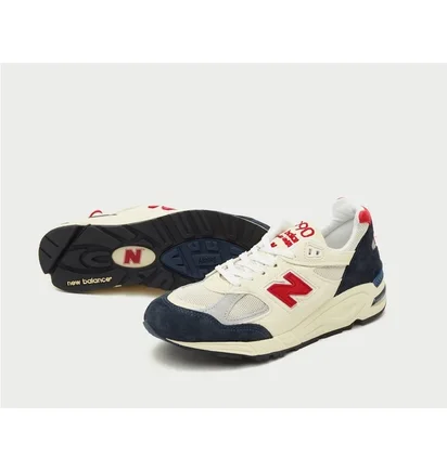 Кроссовки женские New Balance 990V2 Made In Usa Beige M990Ta2