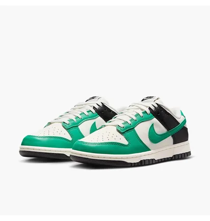 Кросівки унісекс Nike Dunk Low White/Green IB4363-133