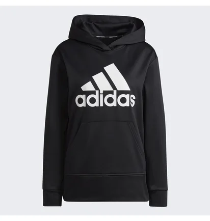 Худи женское Adidas Aeroready Big Logo Hoodie Black HD3906