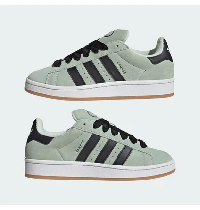 Кроссовки унисекс Adidas Campus 00S Green JQ7413