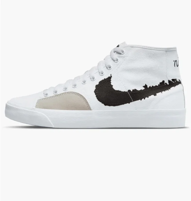 Кеды унисекс Nike Sb Blzr Court Mid Prm White Dm8553-100