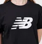 Футболка женская New Balance Sport Jersey Logo Black WT43582BK