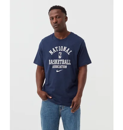 Футболка мужская Nike Nba Team 31 Courtside Dri-Fit Blue DA6490-419