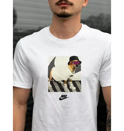 Футболка мужская Nike Sportswear T-Shirt White HJ3271-100