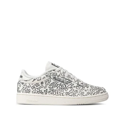 Кросівки чоловічі Reebok Club C Keith Haring White GZ1458