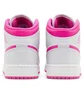 Кросівки дитячі Air Jordan 1 Mid Gs White/Pink FD8780-500