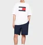 Футболка чоловіча Tommy Jeans Skate Flag Tee White DM0DM19555