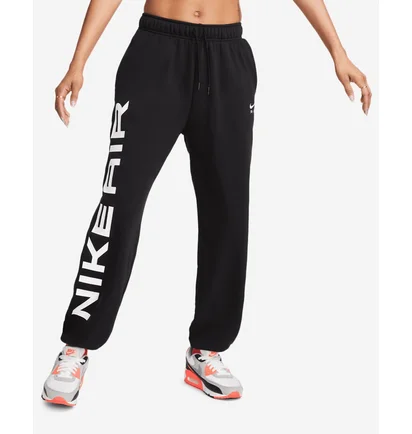 Штани жіночі Nike Nsw Oversized Air Fleece Joggers Black FB8051-010