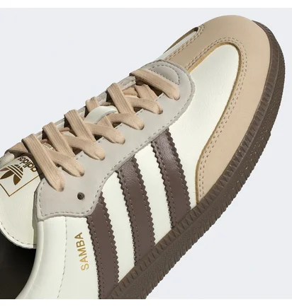 Кросівки жіночі Adidas Samba Og Earth Strata White/Brown JR8842