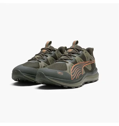 Кроссовки унисекс Puma Reflect Lite Trail Ptx Running Shoes Olive 310095-04