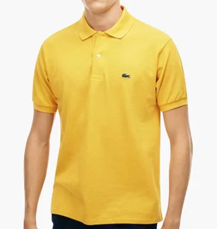 Поло мужское Lacoste Slim Fit Yellow PH401200-6FW