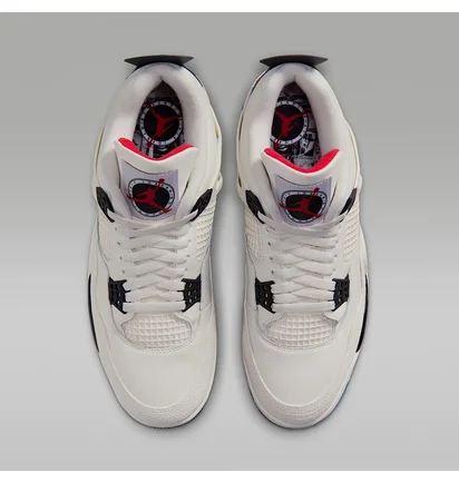 Кроссовки мужские Air Jordan 4 Retro Og Fc White/Black IM4002-100