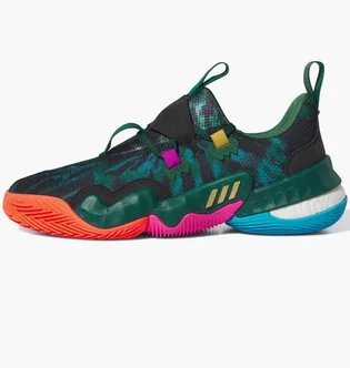 Кроссовки унисекс Adidas Trae Young 1 Basketball Shoes Black/Green IG3097