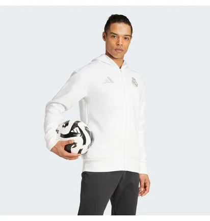 Толстовка мужская Adidas Real Madrid Anthem White IT3805