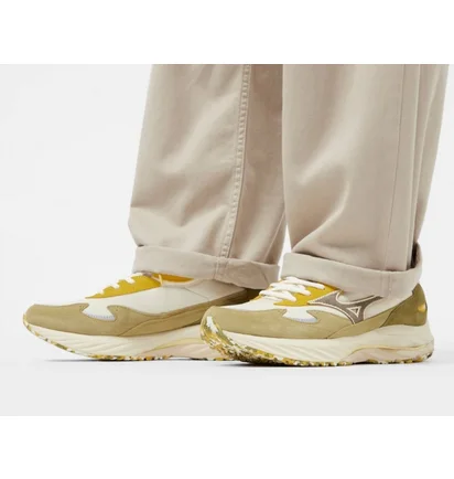 Кросівки чоловічі Mizuno Wave Rider Beta Beige/Olive D1GA330911