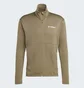 Кофта мужская Adidas Terrex Multi Light Fleece Full-Zip Jacket Olive IQ3742