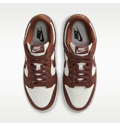 Кросівки жіночі Nike Dunk Low White/Brown IF3944-100