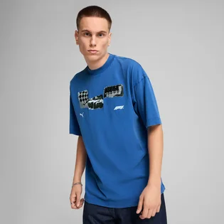 Футболка чоловіча Puma F1 Car Graphic Tee Blue 630136-05