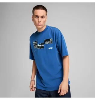 Футболка мужская Puma F1 Car Graphic Tee Blue 630136-05