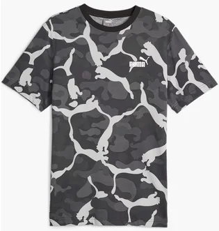 Футболка мужская Puma Ess+ Camo Aop Tee Grey 675943-01
