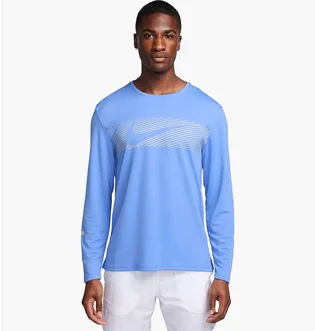 Лонгслив мужской Nike Running Miler Flash Blue FB8552-450