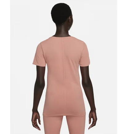 Футболка женская Nike Dri-Fit Adv Aura WomenS Slim-Fit Short-Sleeve Top Orange DD0588-618
