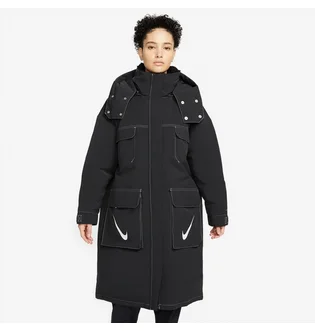 Парка жіноча Nike Sportswear Storm-Fit Swoosh Hooded Parka Black DJ1979-010