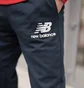 Штани чоловічі New Balance Nb Ess Stacked Logo Black MP03558ECL