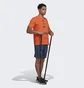 Футболка чоловіча Adidas Designed To Move Logo Tee Orange Hm4802