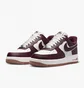 Кросівки чоловічі Nike Air Force 1 07 Lv8 Se Varsity Casual Shoes Bordo/White Dq7659-102