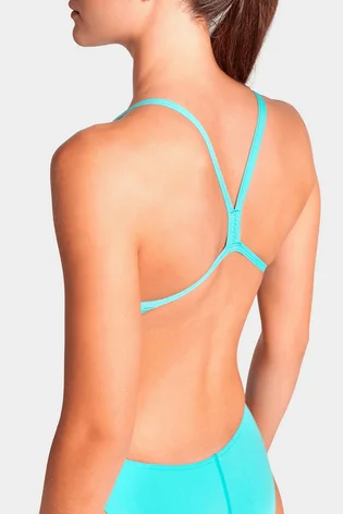 Купальник жіночий Arena Team Swimsuit Swim Pro Solid 42 Turquoise 004766-890