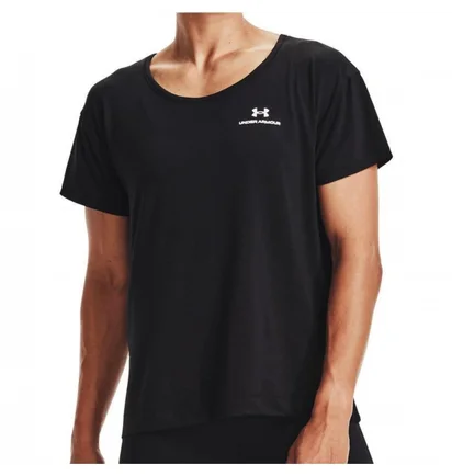 Футболка женская Under Armour Rush Energy Core Short Sleeve Training Top Black 1365683-001