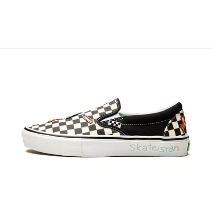 Кеды унисекс Vans Classic Slip-On Black/Beige VN0A5FCA89C