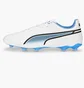 Бутсы унисекс Puma King Match Fg/Ag White 107257-01