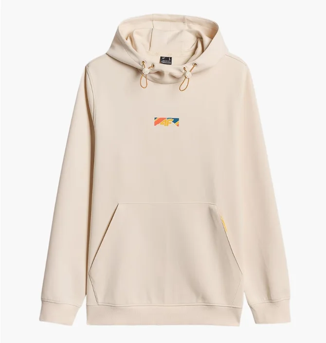 Худи мужское 4F Sportswear Beige 4FRSS26TSWSM2894-12S