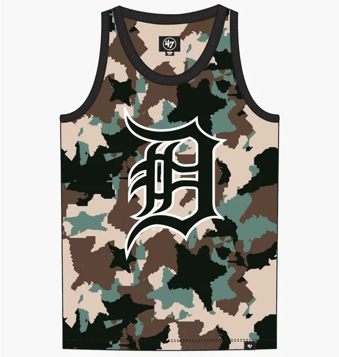 Майка мужская 47 Brand Detroit Tigers Multi 654812