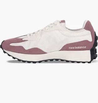Кроссовки женские New Balance S327 White/Bordo WS327MB