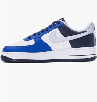 Кроссовки мужские Nike Air Force 1 Low 07 Lv8 White/Blue FQ8825-100